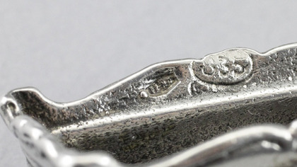 Dutch Antique Silver Miniature Toy Scale -